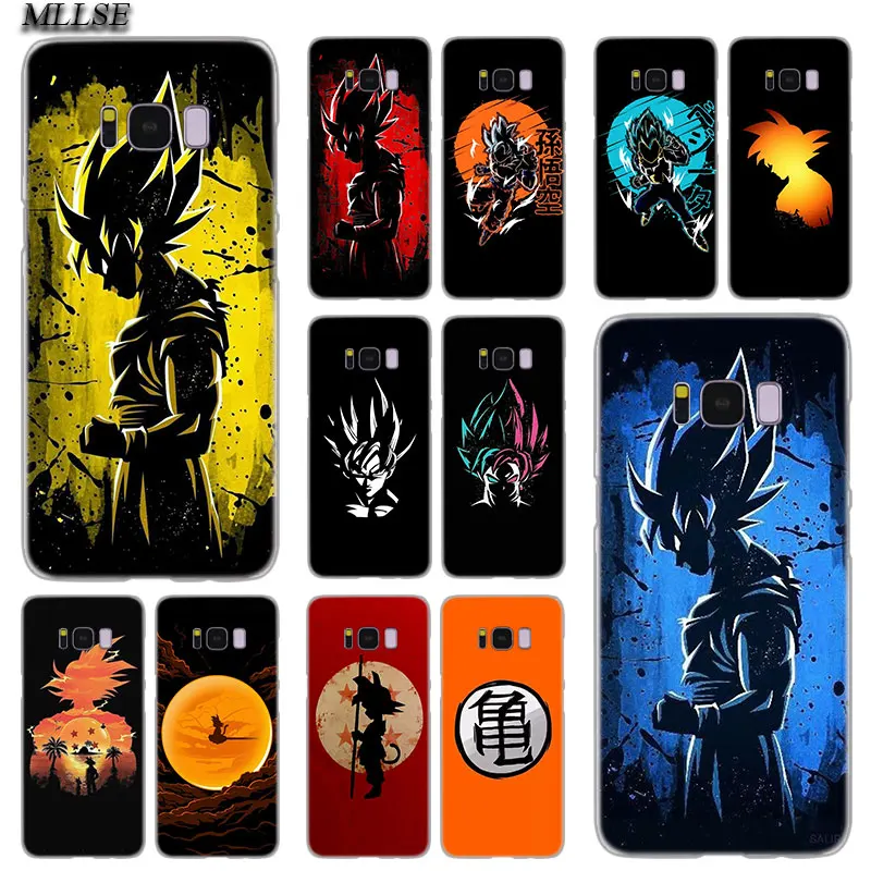 

MLLSE Dragon Ball Art Fashion Transparent Case Cover for Samsung Galaxy S10 Lite S9 S8 Plus S7 S6 Edge S5 S4 Mini Cover Hot