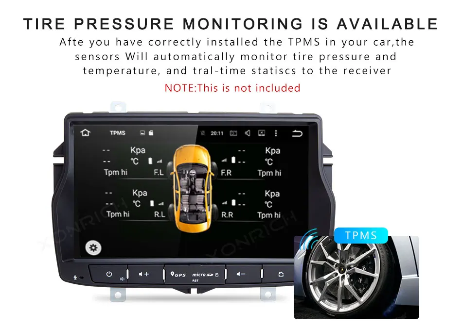 Sale Xonrich Android 8.1 2G Car GPS For Lada Vesta Radio Stereo Navigation Audio Multimedia NO DVD Player Head Unit Wifi 4G SWC OBD2 17