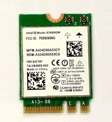 Ssea новый для Intel Dual Band Беспроводной-AC 8260 8260ngw NGFF 802.11ac 2x2 867 Мбит/с Wi-Fi + bluetooth 4.2 Combo адаптер WLAN Card