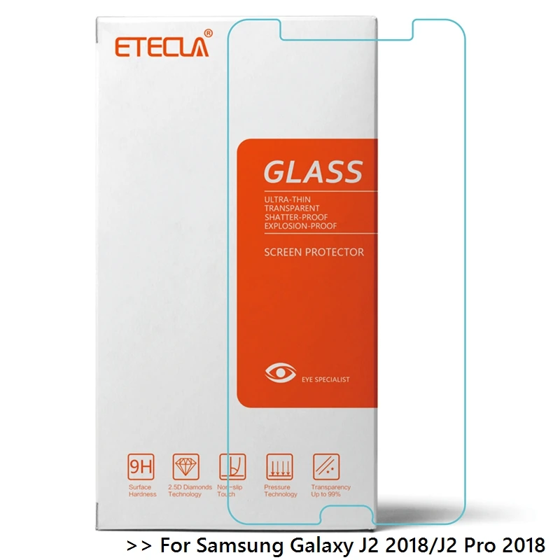 Для Samsung Galaxy J2 Pro 2018 Стекло закаленное стекло для Защитная пленка экрана |
