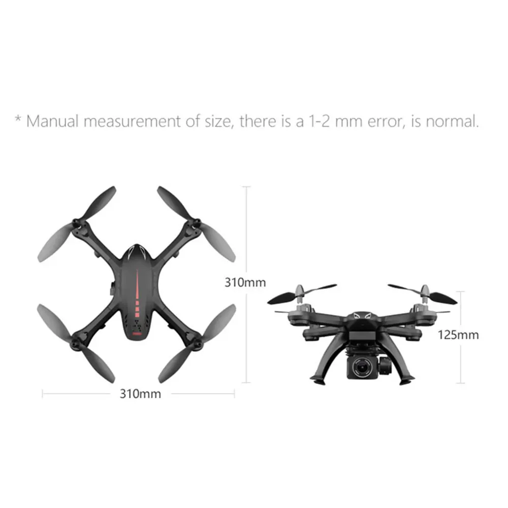 Профессиональный радиоуправляемый Дрон X6S HD камера 480 p/1080 p Квадрокоптер FPV с