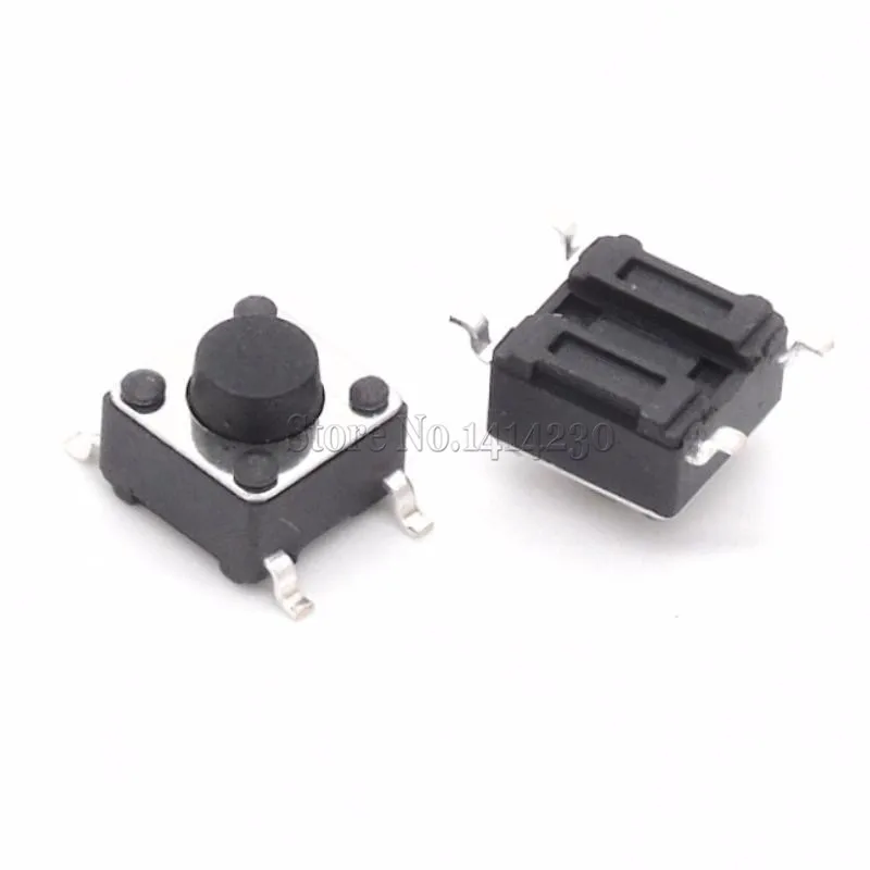 100 шт. SMD Tact кнопочный переключатель 6X6X5mm Micro Switch 6*6*5 мм|switch wire|switch hdtvswitch microphone |