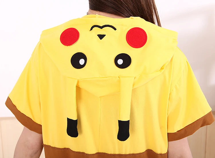 Summer Onesie Short Sleeve Kawaii Kids Pajamas Cosplay Costume Anime Animal Stitch Dinosaur Pikachu Children Sleepwear Jumpsuit1 Summer Onesie Short Sleeve Kawaii Kids Pajamas Cosplay Costume Anime Animal Stitch Dinosaur Pikachu Children Sleepwear Jumpsuit1