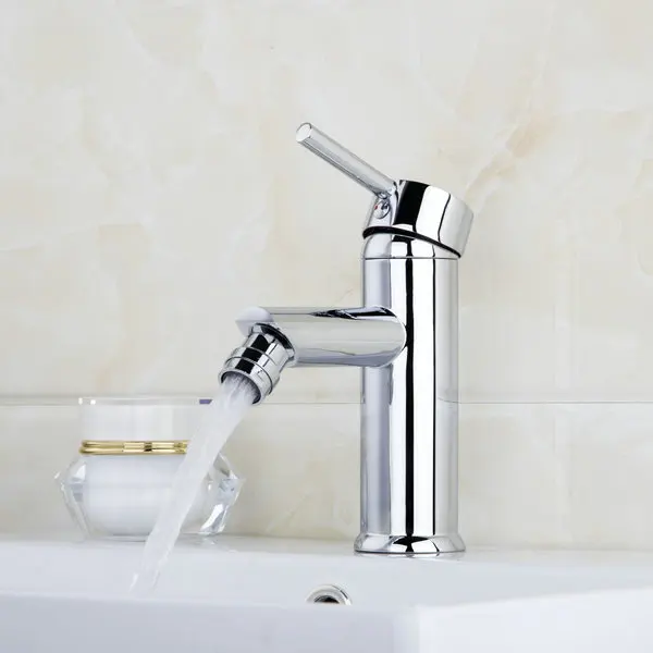 Смеситель для биде для ванной комнаты, хромированный латунный кран torneira 8465, кран для раковины и раковины для ванной комнаты с одной ручкой, смеситель для раковины