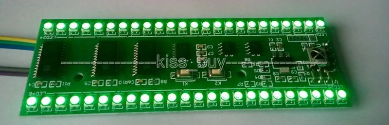 Assembb светодиодный контроллер уровня 5 в RGB MCU с регулируемым дисплеем 24 индикатор VU