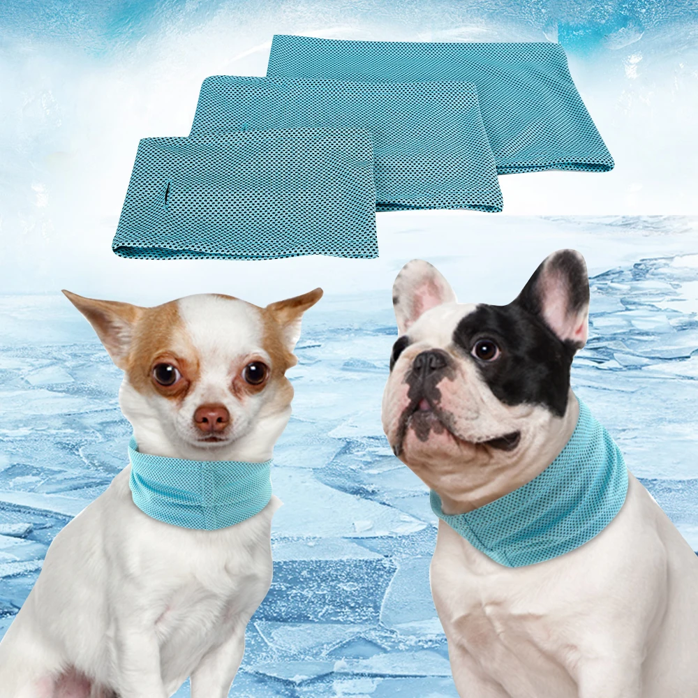 Title 14, Summer Dog Pet Cooling Bandana Collar Sunstroke...
