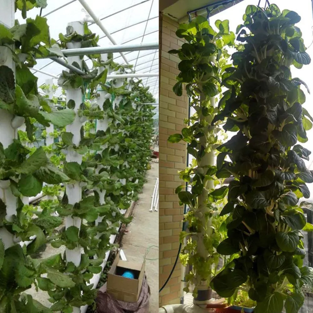 100pcs Hydroponic Colonization Cups Vertical Tower Plant Pots Flower Grow Pot Ne 