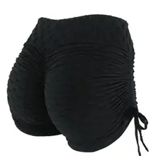 Обтягивающие женские шорты для йоги с высокой талией, спортивные, для фитнеса, быстросохнущие, полые, короткие, для тренировок в тренажерном зале, леггинсы, низ XL