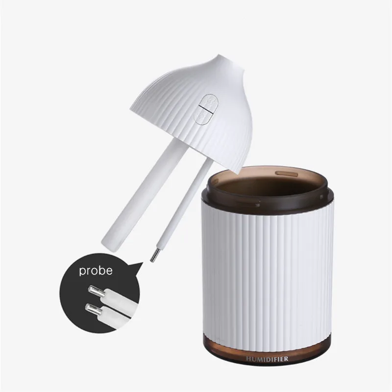 300ML White Aromatherapy Diffuser USB Ultrasonic Air Humidifier Mist Maker Aroma Essential Oil Diff