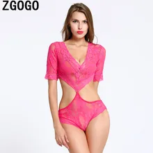 Экзотическая одежда для женщин куклы сексуальное белье-чулок кусок пижамы Кружева Teddy сексуальные костюмы женщин интимное сексуальное нижнее белье