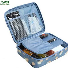 WBBOOMING Fashion Travel Storage Bag Zipper Portable Make Up Beauty Case Makeup Organizer Cosmetic Storage Bag Skincare Storage
