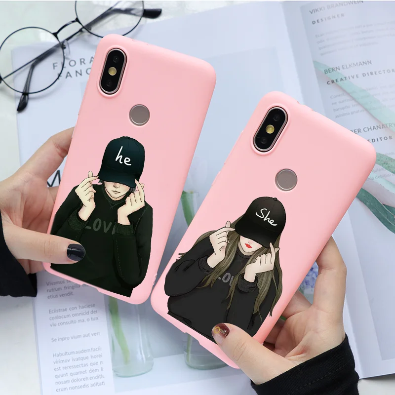 

Hip hop style Couple phone case For TPU Xiaomi Redmi 7 Y3 5A 5 Plus 6 Pro 6A Y2 4X 4A For Xiaomi Redmi Note 7 6 5 Pro 5A 4X Case