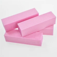 Розовый 4 шт./компл. DIY ногтей, для маникюра, буфера полировки Шлифовальные Файлы Блок педикюр маникюрные инструменты для макияжа BETR05