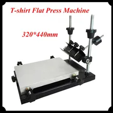 1pc Single Color Screen Printer for T-shirt Flat Press Machine with 320*440mm Printing Area