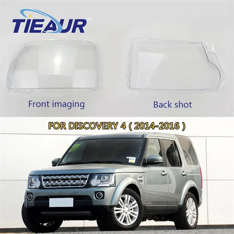 

Headlight Lens Cover for DISCOVERY 4 Car 4Doors Transparent Headlamp Lampshade Replacement