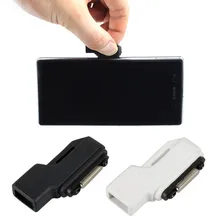 2 шт./лот Micro USB к Магнитный переходник для зарядки конвертер для sony Xperia Z1 Z2 Z3 компактный XL39 Зарядное устройство Разъем Тип usb