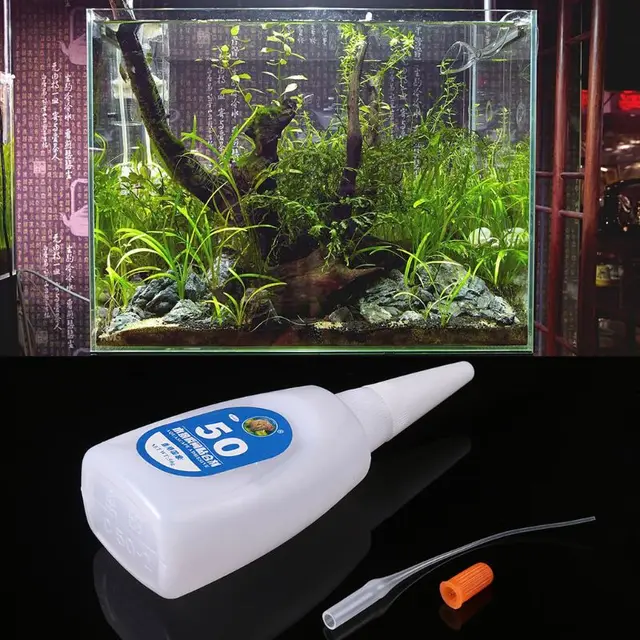 Aquarium Glue Plants Grass Adhesive Fish Tank Coral Moss Instant Glue