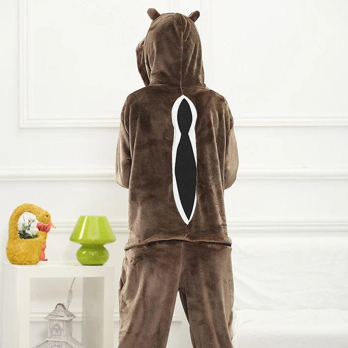 Для женщин животные Гольф кигуруми Onesie Зима мультфильм пижамы Костюм Пикачу Тигр косплэй Nightown девушка аниме-комбинезон вечерние костюм