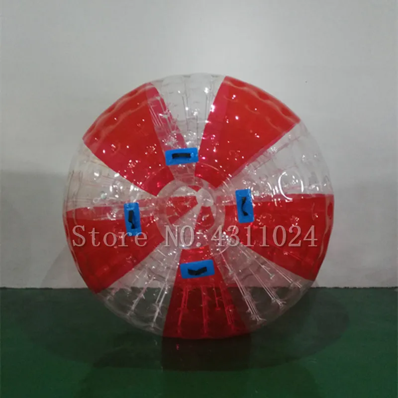 Бесплатная доставка Zorb мяч 2,5 м диаметр человека хомяк мяч 0,8 мм ПВХ материал игры на открытом воздухе поставляются с насосом