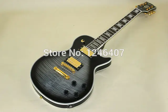 Cheap Manufacturer to produce the best tiger stripes Lp guitars can be made free delivery