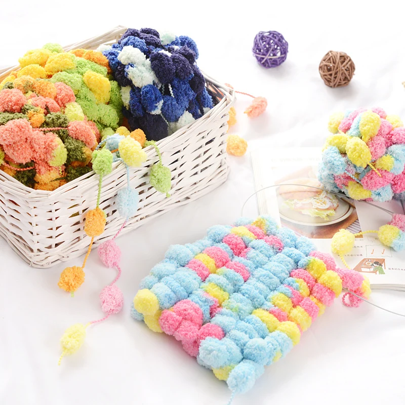 150g Super Thick Yarn Knitting Tape Yarn 100Polyester Big Wool Thread