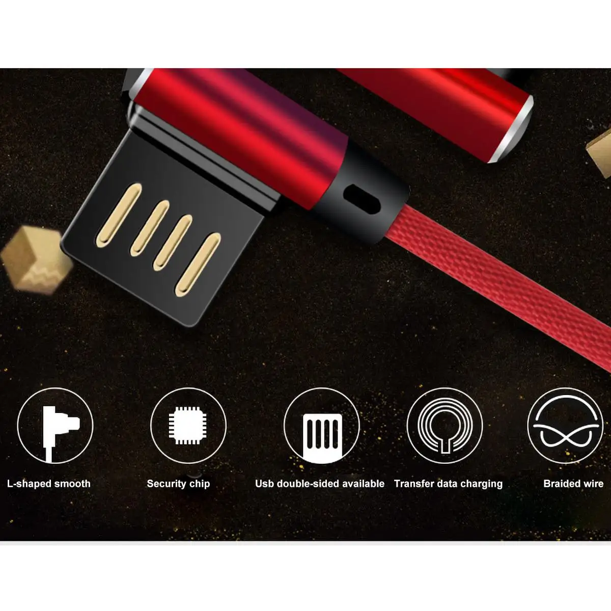 1 м кабель Mirco USB/type-C с двойной оплеткой для зарядки Дата-кабель для быстрой передачи данных зарядный кабель для usb type-C мобильного телефона планшета устройства