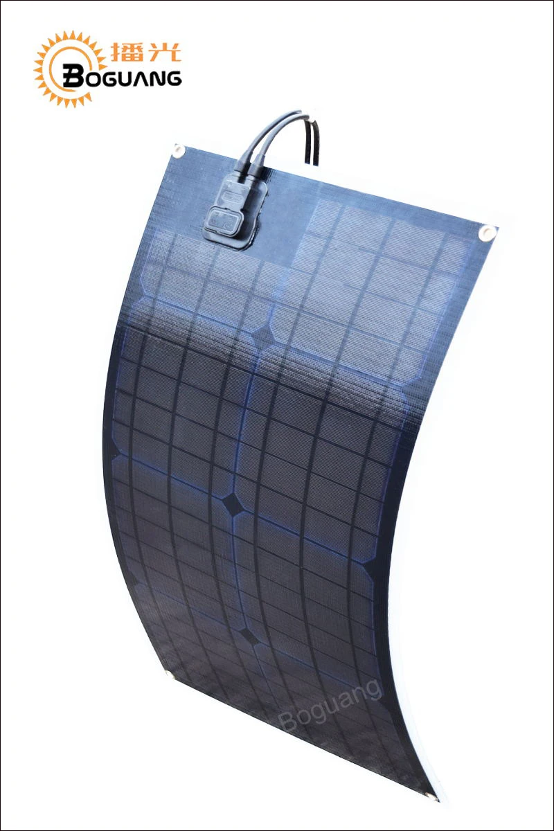 Boguang 30 Вт солнечная панель ЭТФЭ монокристаллическая Кремниевая ячейка PCB модуль MC4 разъем для батареи 12v Светодиодный светильник автомобиля на колесах лодка яхта мощность