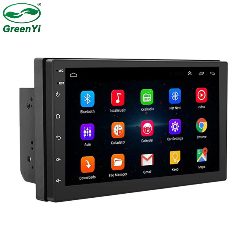 HD 7 дюймов 1024*600 2 Din Android 9 1 головное устройство стерео радио Bluetooth GPS Wifi