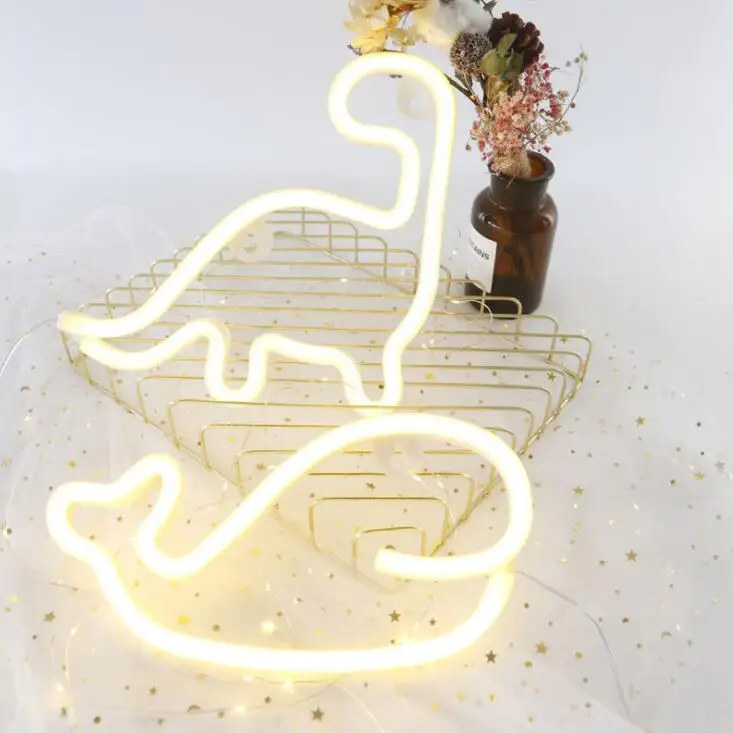 

LED modelling lamp Flamingo LED decorative night lamp Christmas color lamp alphabet neon lamp