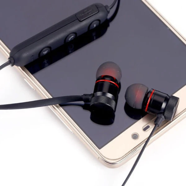 

Magnet Wireless Bluetooth Sports Earphone Headset Headphone for iPhone Samsung Huawei XJ66