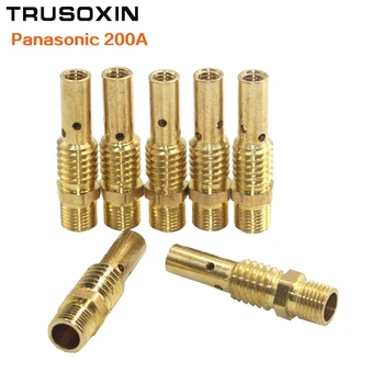 Welding Accessories 10 pcs Panasonic 200A MIG MAG Gun accessories/consumables MIG MAG link rod for the CO2 MIG welding machine 10 pcs panasonic 350a 500a mig mag gun accessories consumables mig link rod for co2 mig welding machine welder
