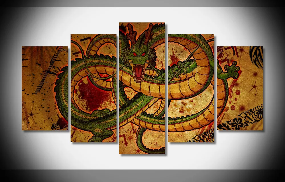 

8229 Animation Dragon Ball Z Dragon Ball ZShenron poster Framed Gallery wrap art print home wall decor wall picture