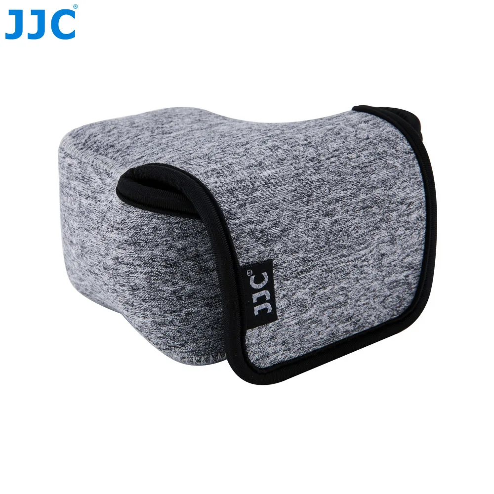 JJC Mirrorless Camera Bag Neoprene Small Pouch Mini Black Gray Case For Canon Nikon Pentax Panasonic JJC Mirrorless Camera Bag Neoprene Small Pouch Mini Black Gray Case For Canon Nikon Pentax Panasonic
