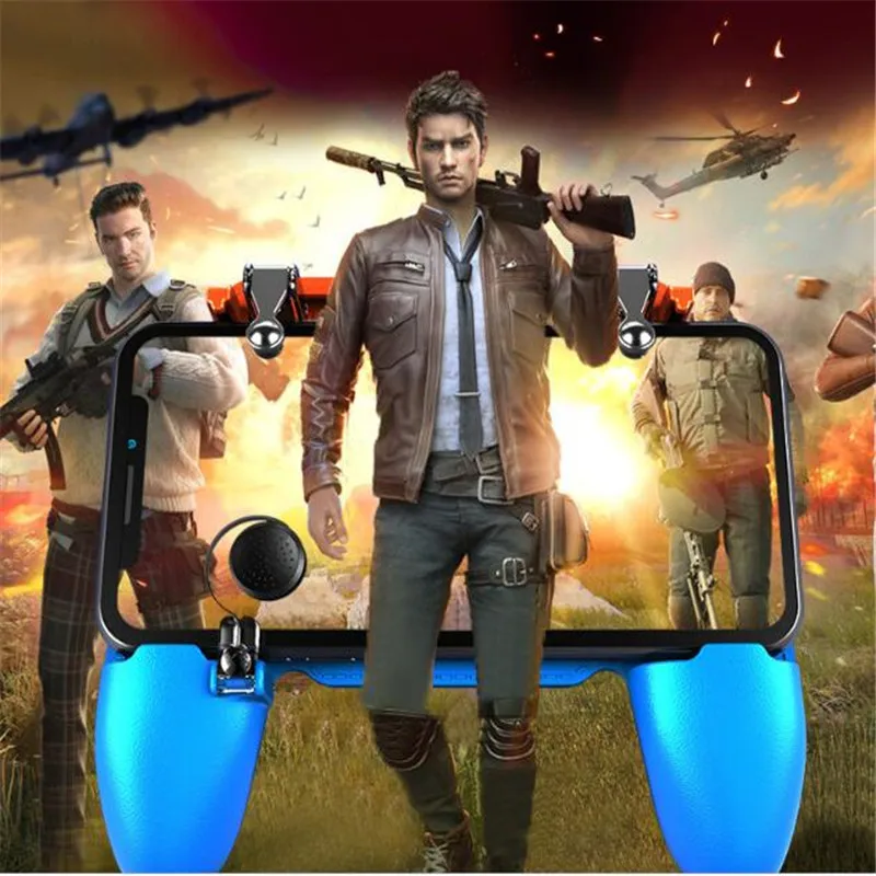  W19 Gamepad Joystick L1R1 Trigger Game for Pubg Controller Joystick Fire Trigger L1 R1 Gaming Acces
