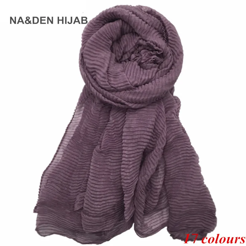 

1PCS Hot sale pure color vertical stripe drape Muslim hijab Scarf women gorgeous foulard pashmina bandana echarpe wrap fast Ship