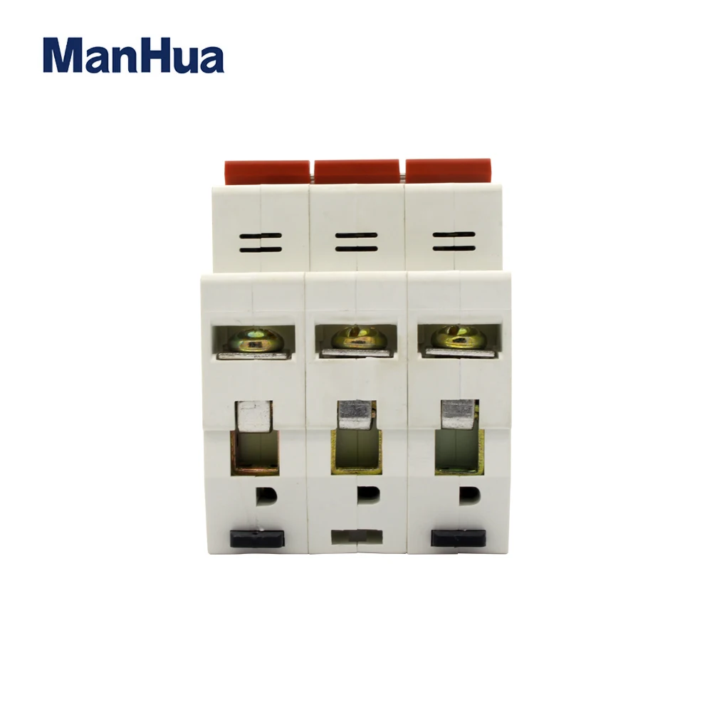 Manhua MK7-63 3P 63A защита от перегрузки миниатюрный c63 автоматический выключатель