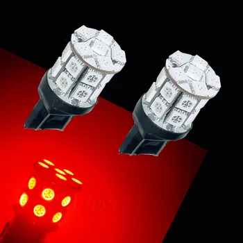 

PA LED 4PCS x T20 7440 20SMD 5050 Auto Car LED Light For Reading Light Red Current Fixed 12V