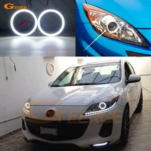 Для Mazda 3 mazda3 BL 2009 2010 2011 2012 2013 седан хэтчбек отличное Ультра яркое освещение smd комплект светодиодов «глаза ангела» дневные ходовые огни