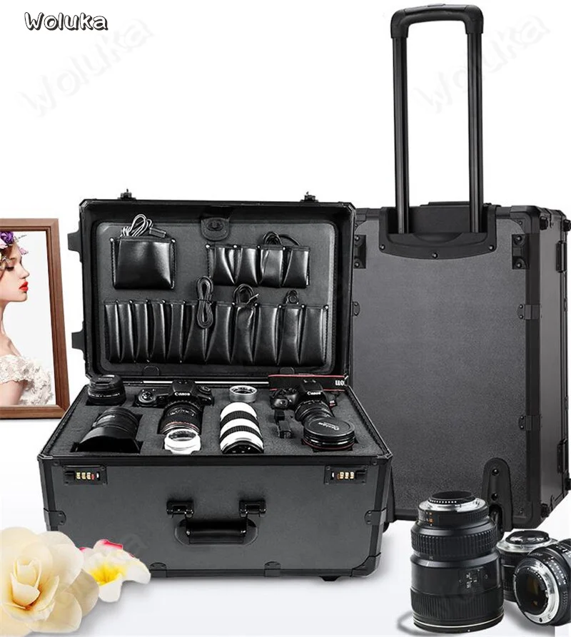 

Protective safety Toolbox Equipment suitcase Impact resistant Instrument plastic Tool case Shockproof camera box CD05 T02 H