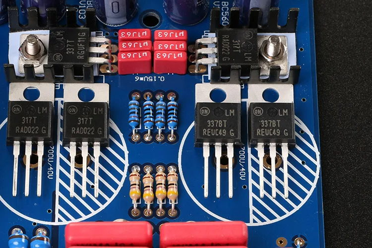 high version copy lehmann circuit diagram headphone amplifier earphone HD650 diy kits