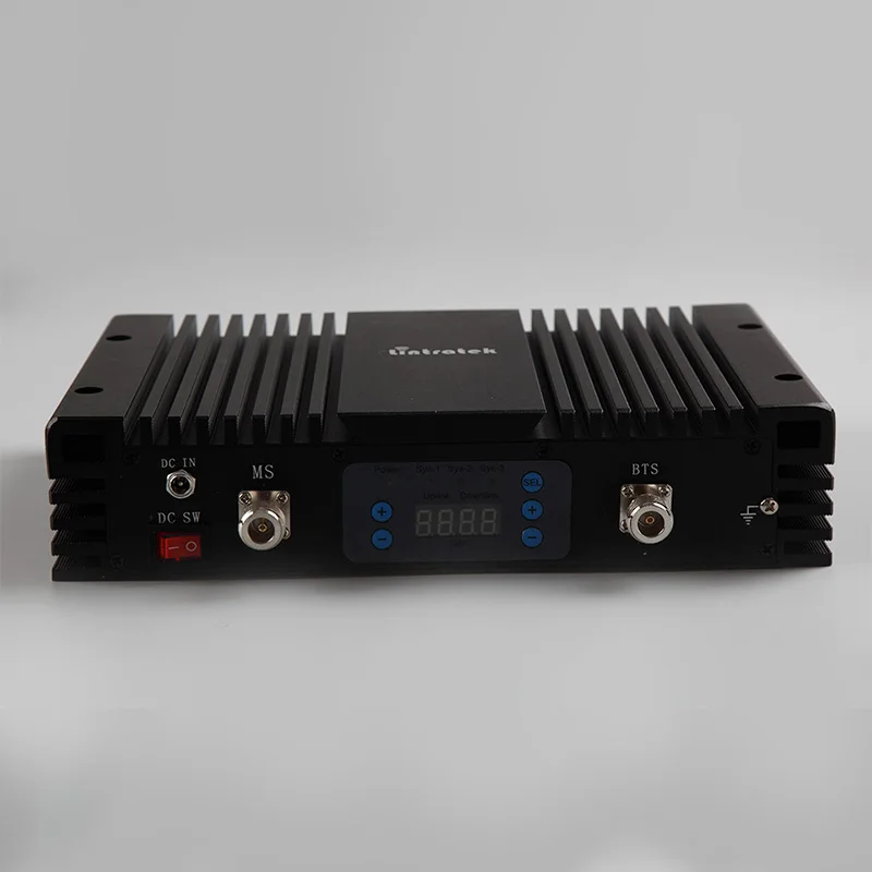 Мощный 80dBi gsm ретранслятор 1800 МГц DCS усилитель сотового сигнала 2g 3g 4g LTE AGC MGC с ЖК