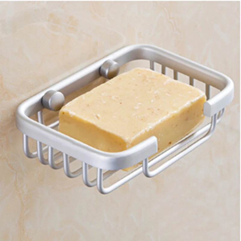 Superior Space Aluminum Soap Dish Bathroom Accessories Wall Mounted