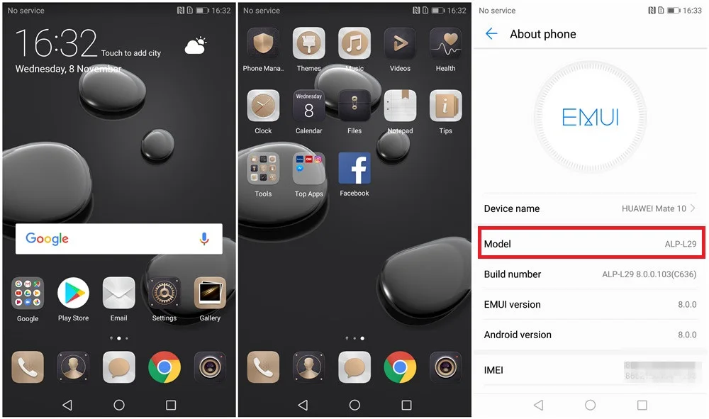 Mate 10 screenshot