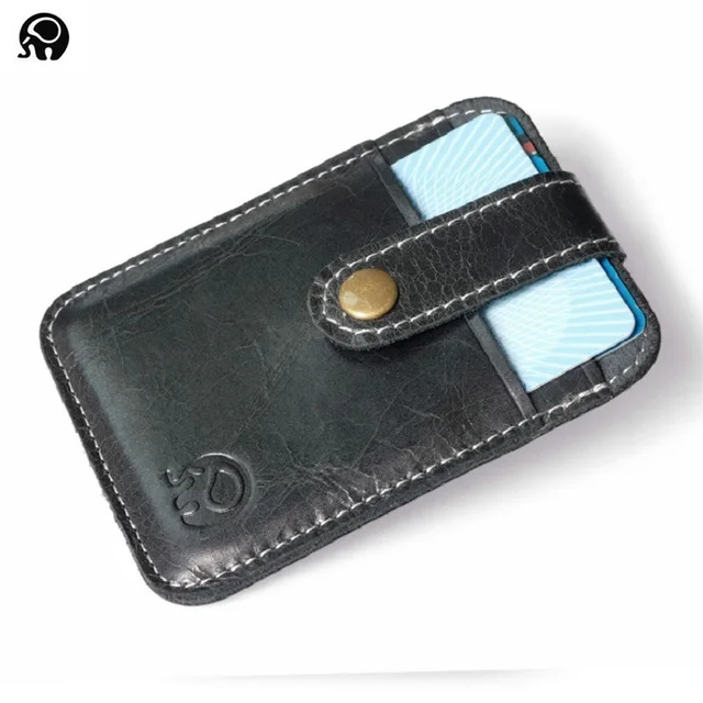 wholesale 100 real leather credit card holder thin card case mini wallet men cash cards - Leather Credit Card Holder wholesale 100 real leather credit card holder thin card case mini wallet men cash cards - Leather Credit Card Holder