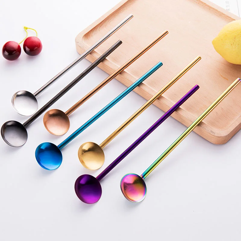Creative Spoon with Drinking Straw Ice Cream Coffee Pipette Tea Spoons High Quality Stainless Steel Metal Kitchen Accessories Creative Spoon with Drinking Straw Ice Cream Coffee Pipette Tea Spoons High Quality Stainless Steel Metal Kitchen Accessories