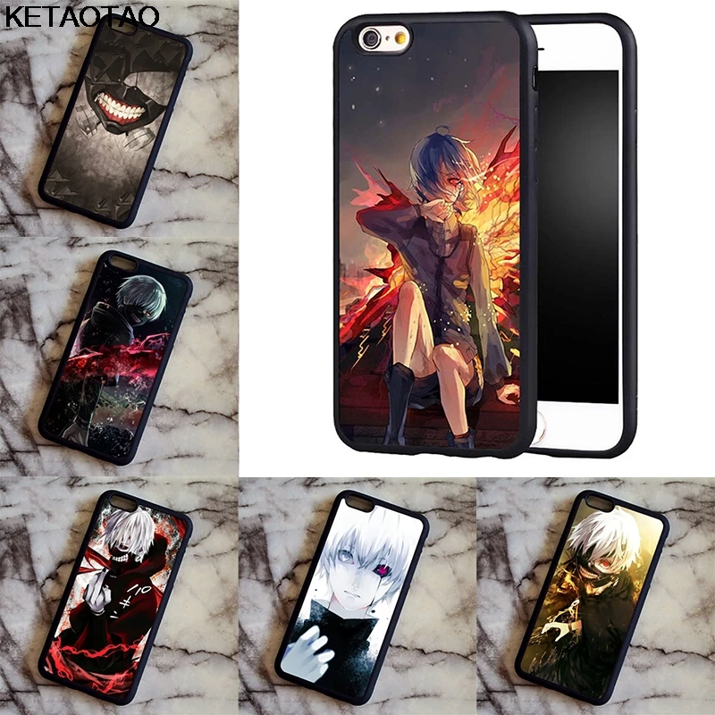 KETAOTAO Tokyo Ghoul Kaneki чехлы для телефонов с принтом iPhone 4S SE 5 6 5C 5S 6S 7 8 X Plus XR XS Max Чехол