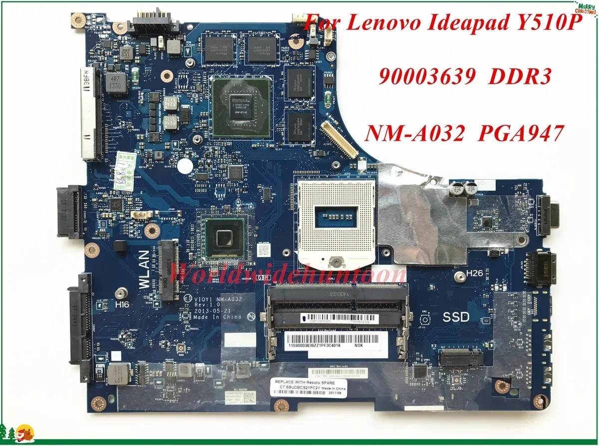 High Quality Motherboard 90003639 For Lenovo Ideapad Y510P Laptop
