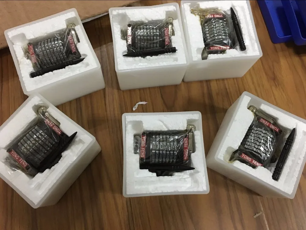

1 piece free shipping GTO 7-digits numbering machine vertical , jump moth 10,98765...backward