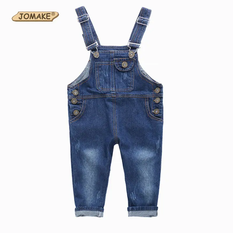Children Overalls Spring And Autumn Baby Denim Pants For Boys And Girls