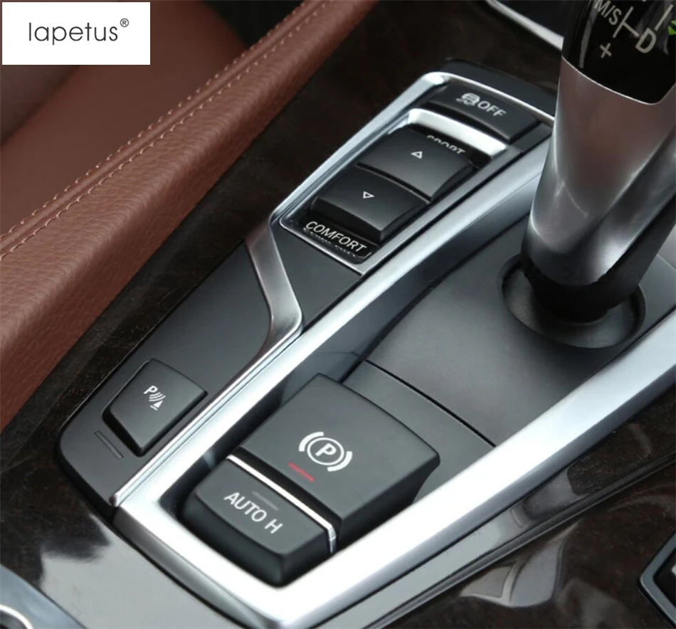 Lapetus аксессуары для BMW 5 серии F10 2011-2016X3 F25 X4 F26 2012- матовый киоск коробка переключения передач литьевая крышка комплект отделка